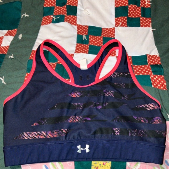 Under Armour Other - Under Armour Blue and Pink Sports Bra Intimates